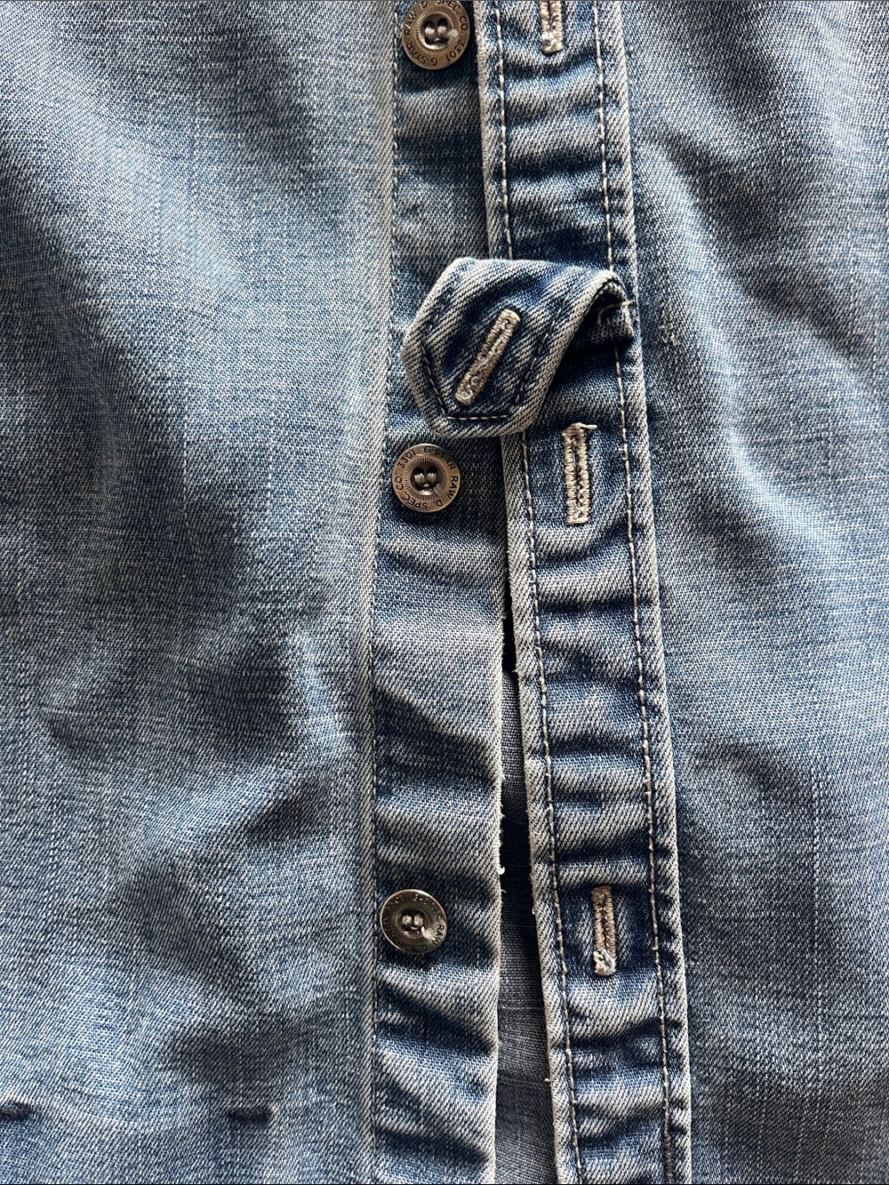 G-Star Light Blue Denim Button-Up Shirt - Picture 13 of 13